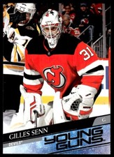 2020-21 Upper Deck Young Guns Gilles Senn Rookie New Jersey Devils #453 R4