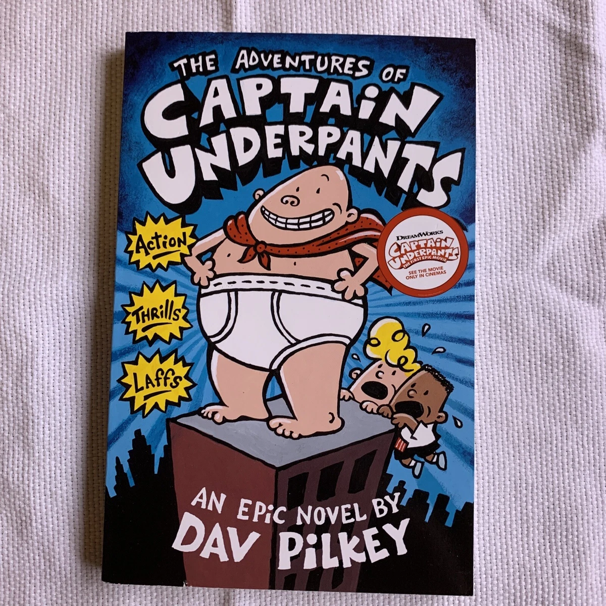 The Adventures of Captain Underpants By Dav Pilkey #1 Paperback