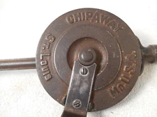 Rare Vintage ChipAway Shoulder Brace Drill 2 Speed ( St. Louis Mo. U.S.A. )