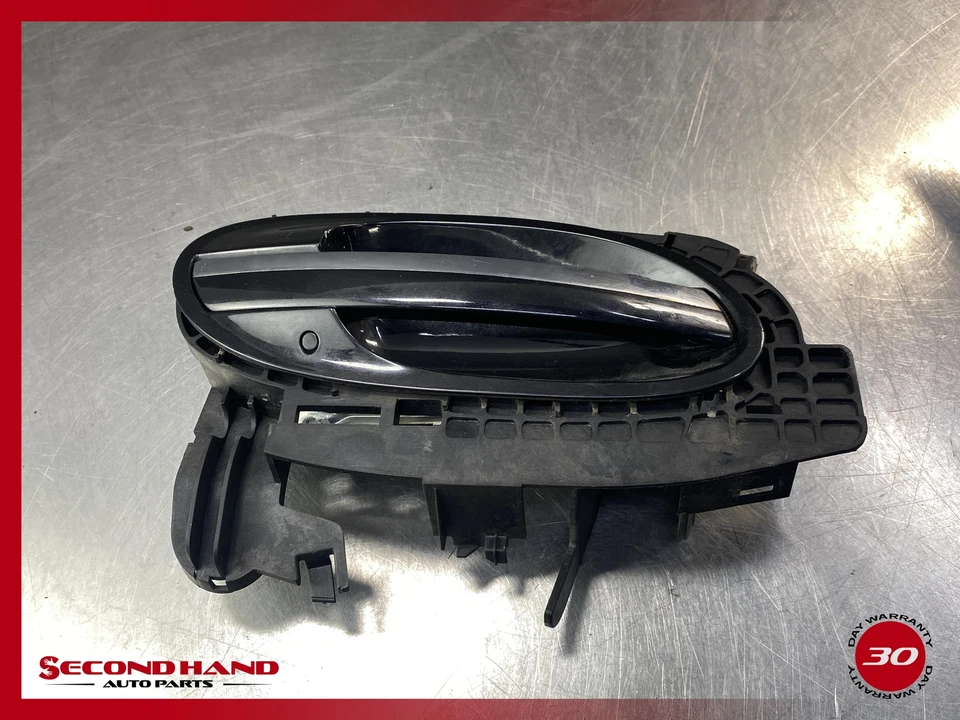 BMW E66 750LI 750I 2006-2008 manija de puerta exterior delantera derecha negra OEM 231700 Foto 2 de 4
