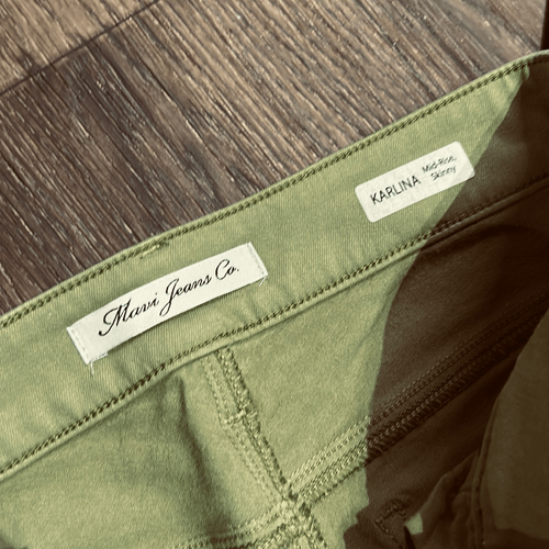 Jeans skinny Mavi karlina verde vita media punk twill terroso - Foto 3 di 9