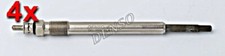 DENSO 4x Gl&uuml;hkerze F&uuml;r MERCEDES W168 Unimog Vaneo 414 W414 96-05 11592701