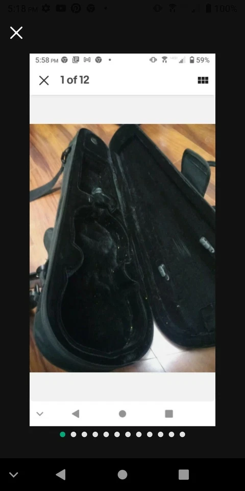 ProTec  Max Soprano Ukulele Case model 701 black 31'' long - Image 2 of 4