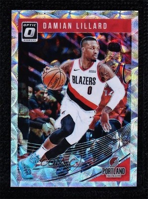 2018 Panini Donruss Optic Premium Box Set Prizm 223/249 Damian Lillard #1 0d44