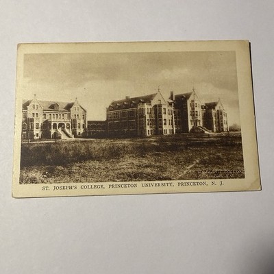 ST. JOSEPH'S COLLEGE, PRINCETON UNIVERSITY, PRINCETON, N. J. Postcard UNP VTG