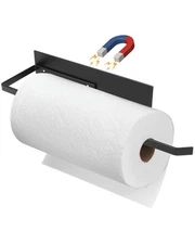 Magnetic Paper Towel Holder for Fridge, Toilet Paper Roll Holder Magnetic Paper.