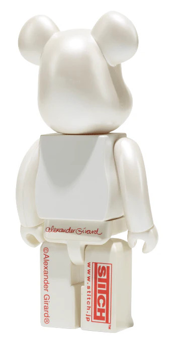 BE@RBRICK超合金アレキサンダージラルドLove is BIANCO ! Bearbrick Alexander Girard x Stitch Love Heart 400% White | eBay