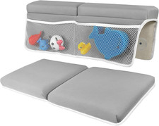 Baby Bath Kneeler and Elbow Rest Pad Set - Non-Slip Quick Dry Bath Kneeling Pad