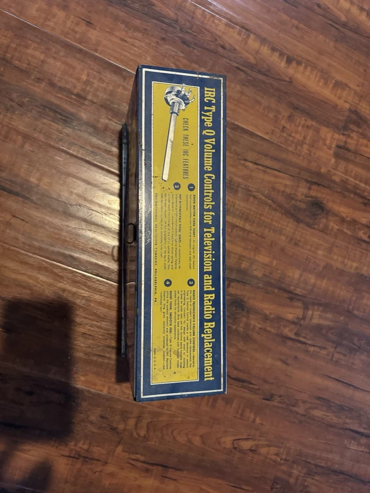 KIT DE CONTROL DE VOLUMEN DE PANTALLA METÁLICA IRC VINTAGE LLENO DE PIEZAS Foto 2 de 4