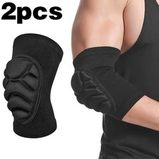 Antikollisions-Ellenbogensch&uuml;tzer Sport rutschfest Damen Herren schwarz