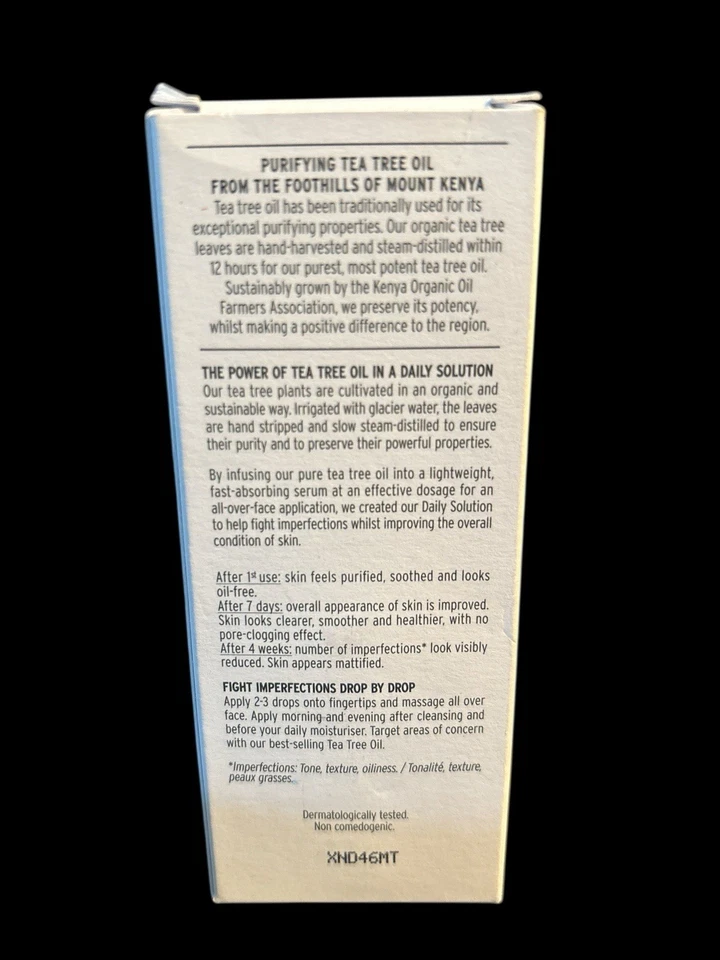 The Body Shop TEA TREE, Anti-Imperfection Daily Solution, 1.69 fl. oz, NIB - Image 4 of 4