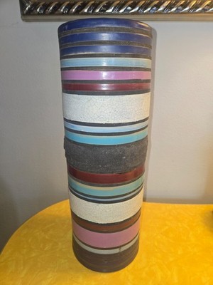 MCM BITOSSI ITALIAN VASE RAYMOR STRIPED ALDO LONDI CAMBOGIA 14 