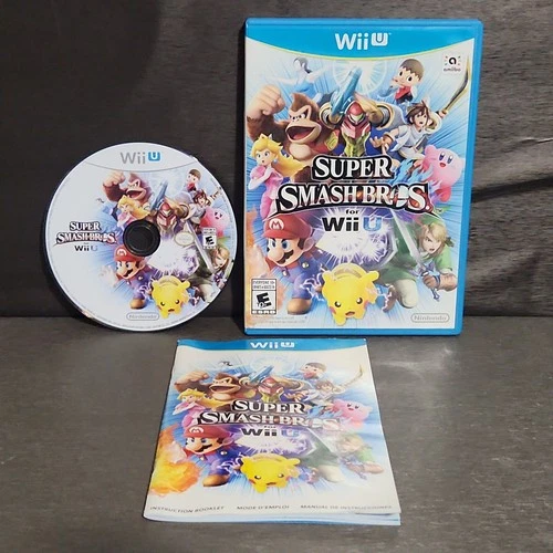 Super Smash Bros. Nintendo Wii U Complete