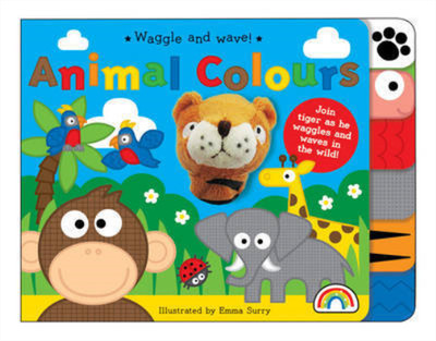 Waggle and Wave - Animal Colours, Philip Dauncey, Used; Very Good Book