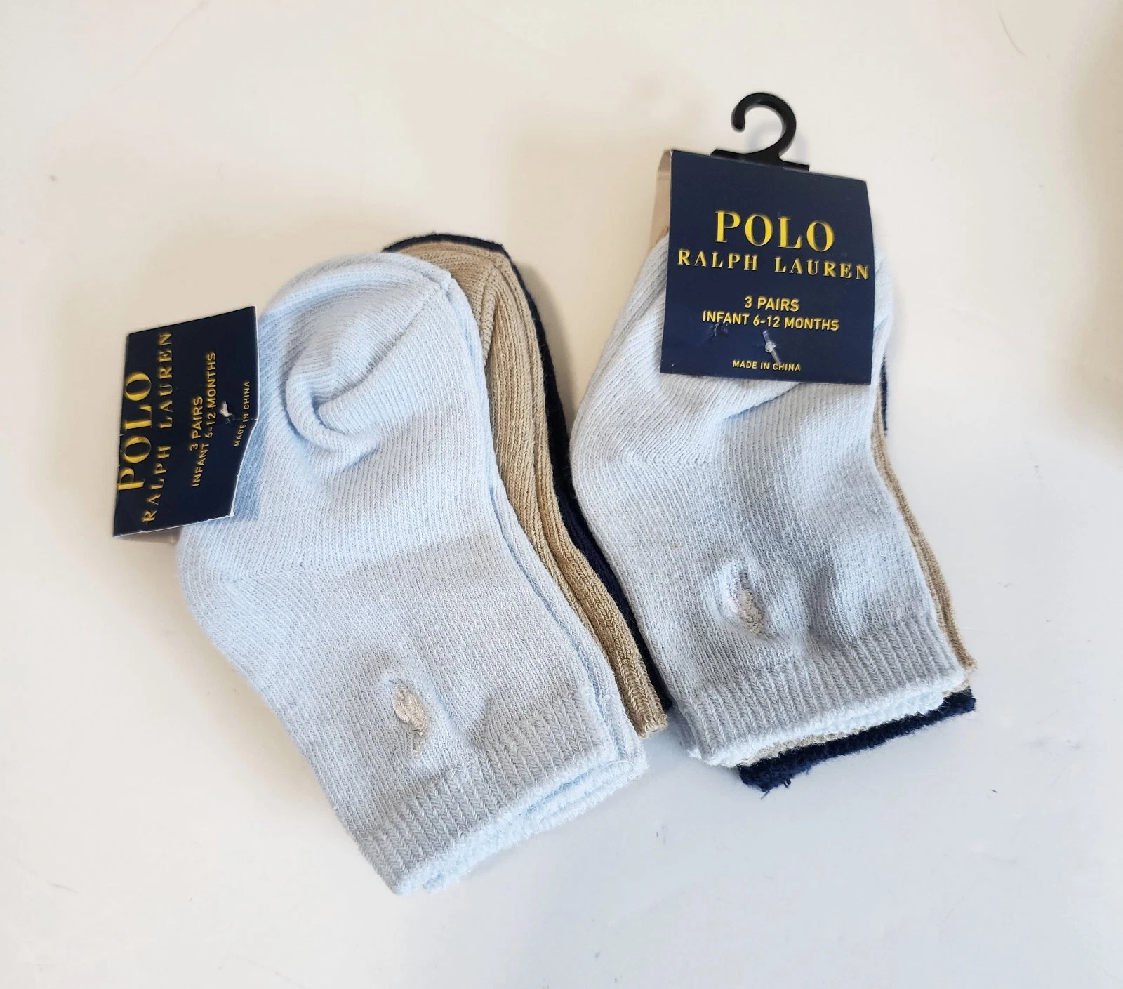 6 Ralph Lauren Baby Boys Embroidered Logo Crew Socks Sz 6 - 12 months - New
Opens in a new window or