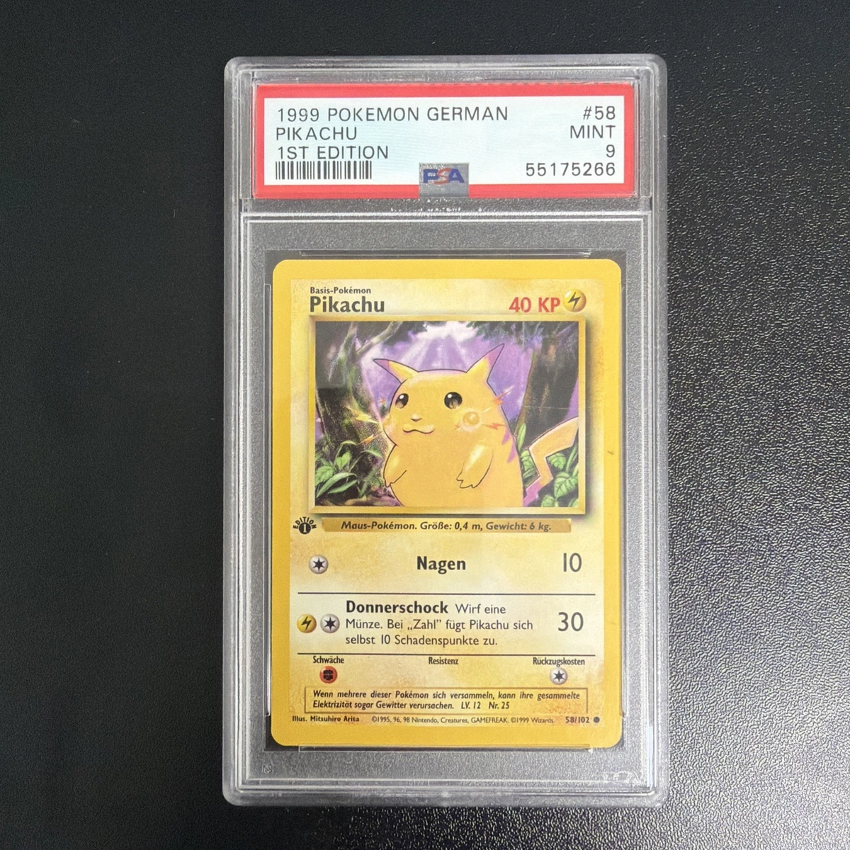 Pokémon Pokémon TCG German Individual Trading Card Games 1st