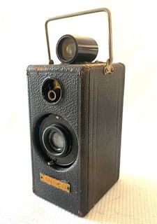 1927 Ansco Memo Vintage Box camera one of the first cameras to use 35mm film
