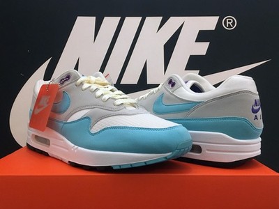 DS 2017 NIKE AIR MAX 1 ANNIVERSARY UK9 EU44 AQUA OG 86 LE 180 90 BW 2 95 97 RARE