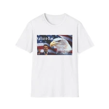 Charlie Kirk Shirts, A True Patriot T-shirt Saying RIP Memorial, FREEDOM