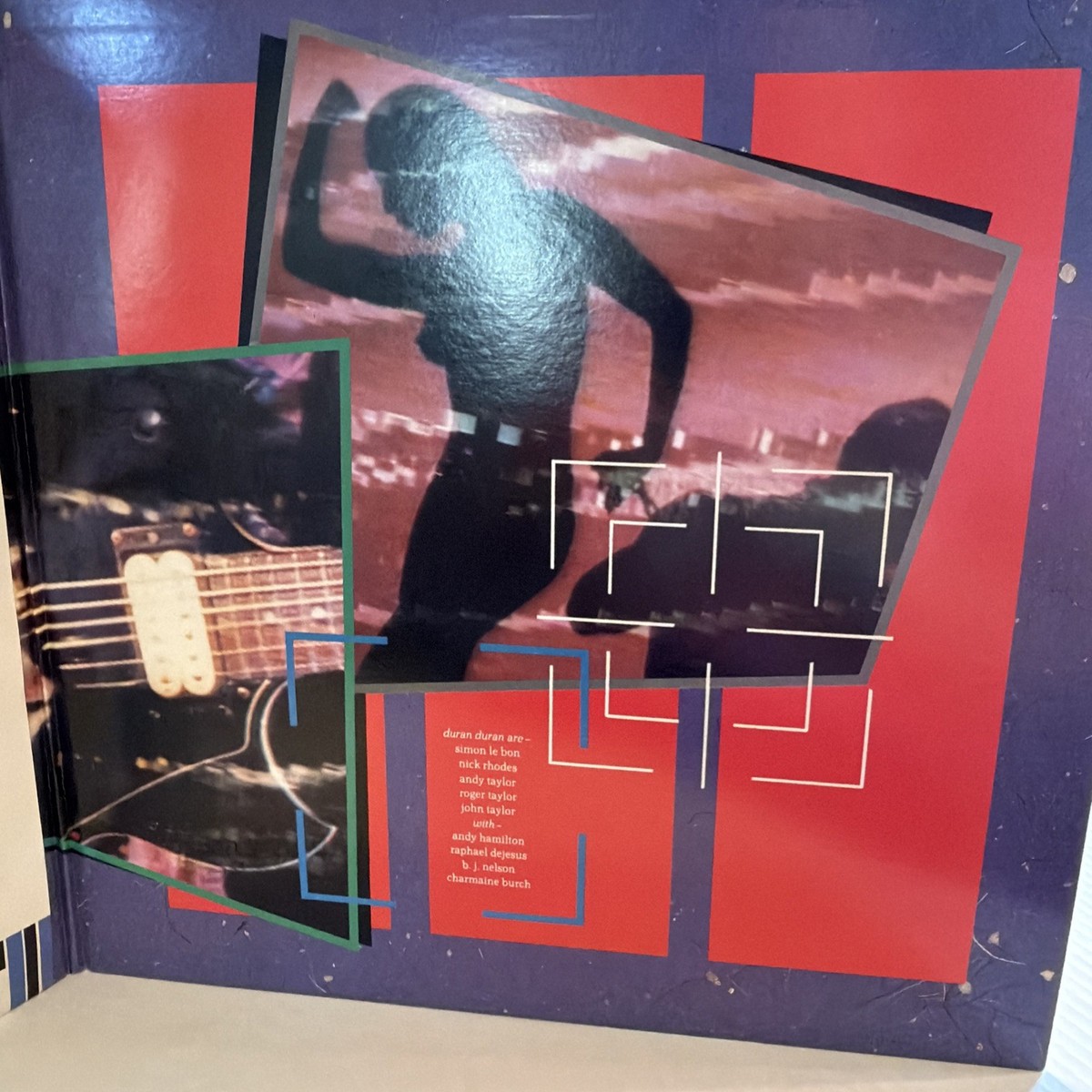 DURAN DURAN ARENA JAPAN LP OBI And Inserts EMS-91095 Excellent
