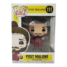 Funko Pop Rocks Vinyl Post Malone #111 Posty Co Brand New