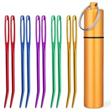 Large Eye Yarn Needles Darning Tapestry Hand Sewing Tool Multicolor 10 Pcs