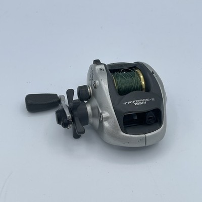 Daiwa Triforce-Z 153iV Cast Reel Broken Handle  Operational See Photos