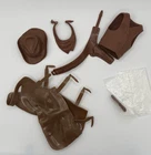 Marx CXR Johnny West Best Of The West Brown Soft Cowboy Gear