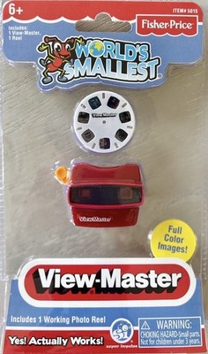 World's Smallest VIEW-MASTER Viewmaster Viewer NWB
