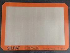 SILPAT Premium Non-Stick 1/2  Half Sheet Silicone Baking Mat, 11-5/8 x 16-1/2