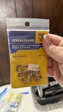 Sevenstrand Stainless Steel Thimbles Silver SSTH1.5 QTY 10