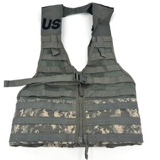 NEW US Military MOLLE ACU Fighting Load Carrier FLC Tactical Vest LBV UCP USGI