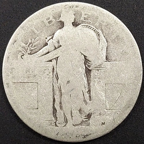 1917 D Type 1 Standing Liberty Quarter!