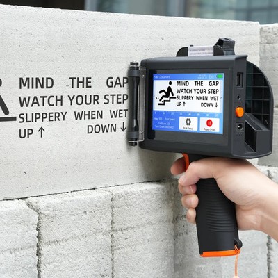 Portable TIJ Inkjet Coder for Plastic Metal Wood Packaging Marking