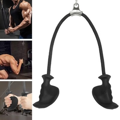 ZUGSEIL BIZEPSSEILE KABELBEFESTIGUNG GRIFF GYM MULTIGYM LAT TRIZEPS ZUHAUSE