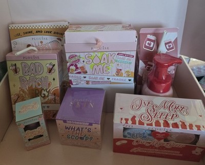 Louise Soak me Bag Bundle No5 Bad B Pinsel Primer Lip Drip Foam Face Cream