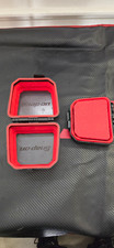 Snap-on Snap-on Model Plastic Tool Box Storage Cases Red/Black Lot of 2