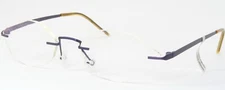 Protitan B-107 COL-06000 Purple RARE EYEGLASSES GLASSES BETA TITANIUM 50-21-130
