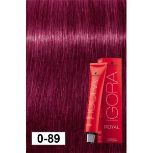 Igora Red Color Chart