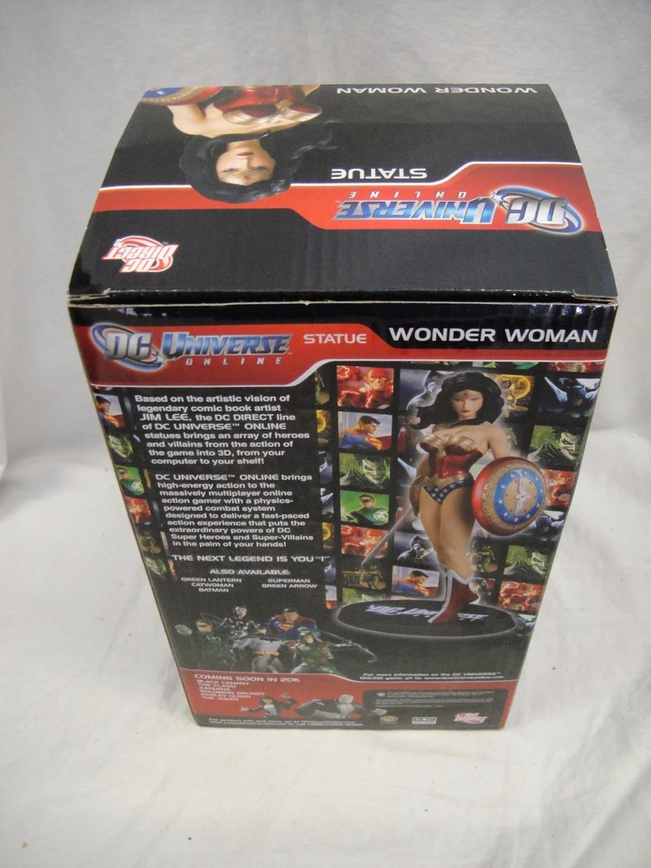 DC UNIVERSE ONLINE WONDER WOMAN STATUE JIM LEE Maquette Bust Cover girl Batman - Image 3 of 4