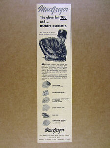 1965 Robin Roberts Philadelphia Phillies EQUITABLE Original Print Ad 8.5 x 11/"