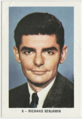 Richard Benjamin 1971 FHER Galeria de Artistas Trading Card #6 Film TV Stars E4