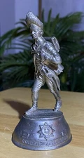 VTG Chas. Stadden Pewter/Lead British Coldstream Guard Figure 4 1/2” H - England