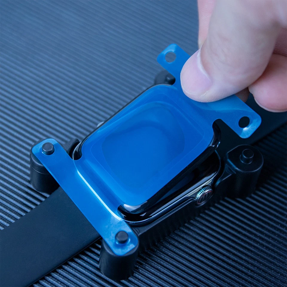 2PCS Screen Protector+Install Kit For Apple Watch Series 10/9/8/7/6/5/4/Ultra  - Image 3 of 4