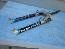 Manitou 3 Shock Fork 8" Steerer 1" Shocks Vintage Mountain Bike 26" Threadless