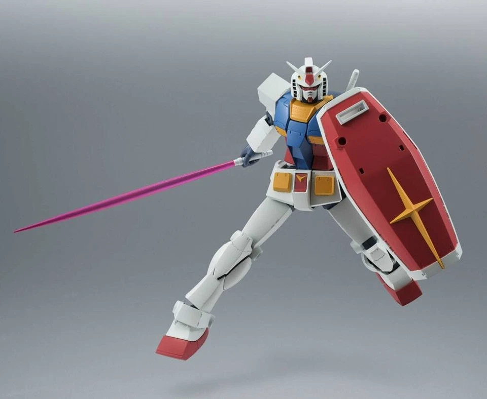 Action Figure Robot Suite Gundam  RX-78-2 Versione Anime Bandai Tamashi - Immagine 3 di 4