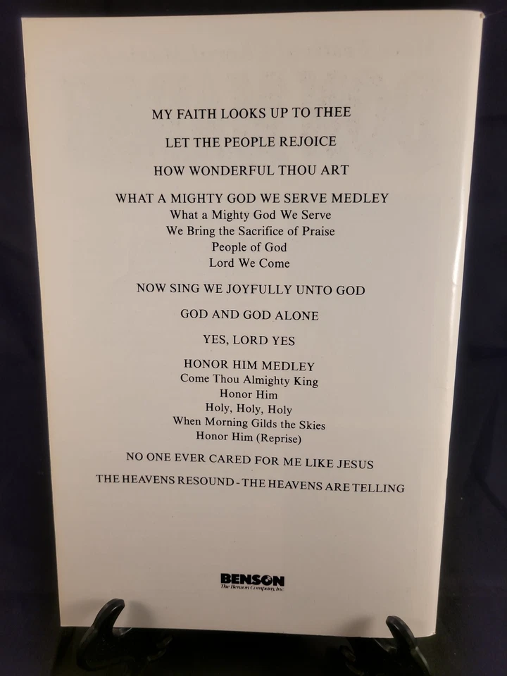 MY FAITH LOOKS UP TO THEE: Songs & Hymns Festival Choir Don Marsh - Image 2 of 2