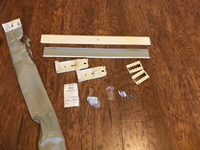 Kenny 2" Wide Pocket Curtain Rod MISSING SIDE ATTACHMENTS & CENTER BRACKET.