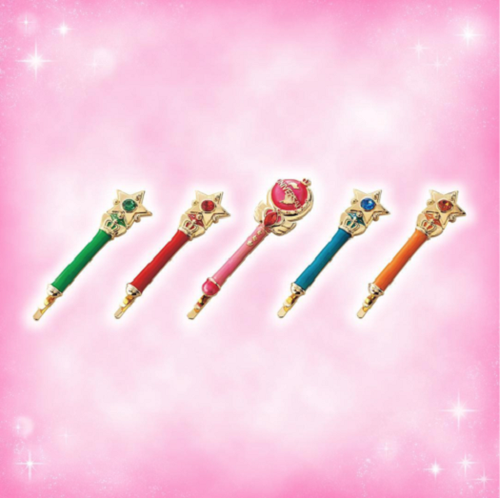 Sailor Moon Make Up Wand Rod Design Hair Pin Set USJ Universal Studios Japan - Picture 4 of 6