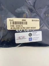 PIP 9100-524ULT/L 40 Cal/CM2, Large,ATPV Rating 40cal/cm2, Navy Blue Jacket